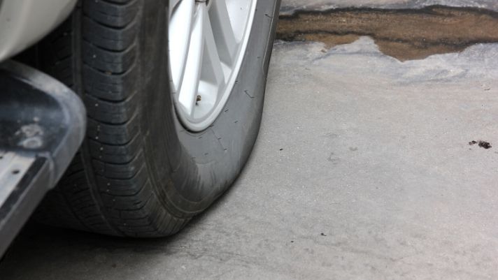 How do you know which tire is low?
