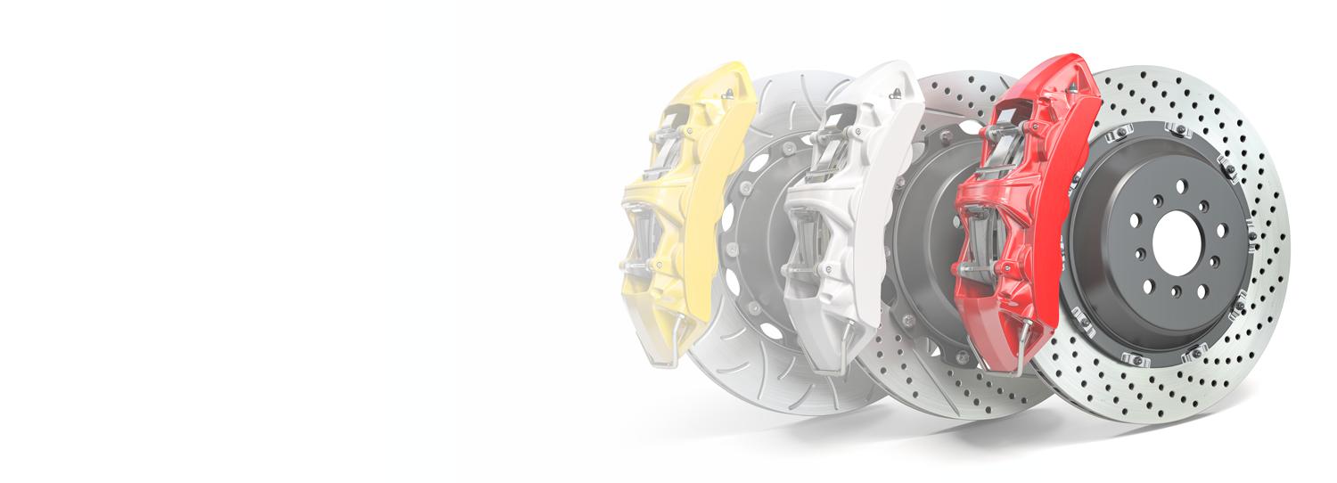 Flaunt your style with professionally painting brake calipers.