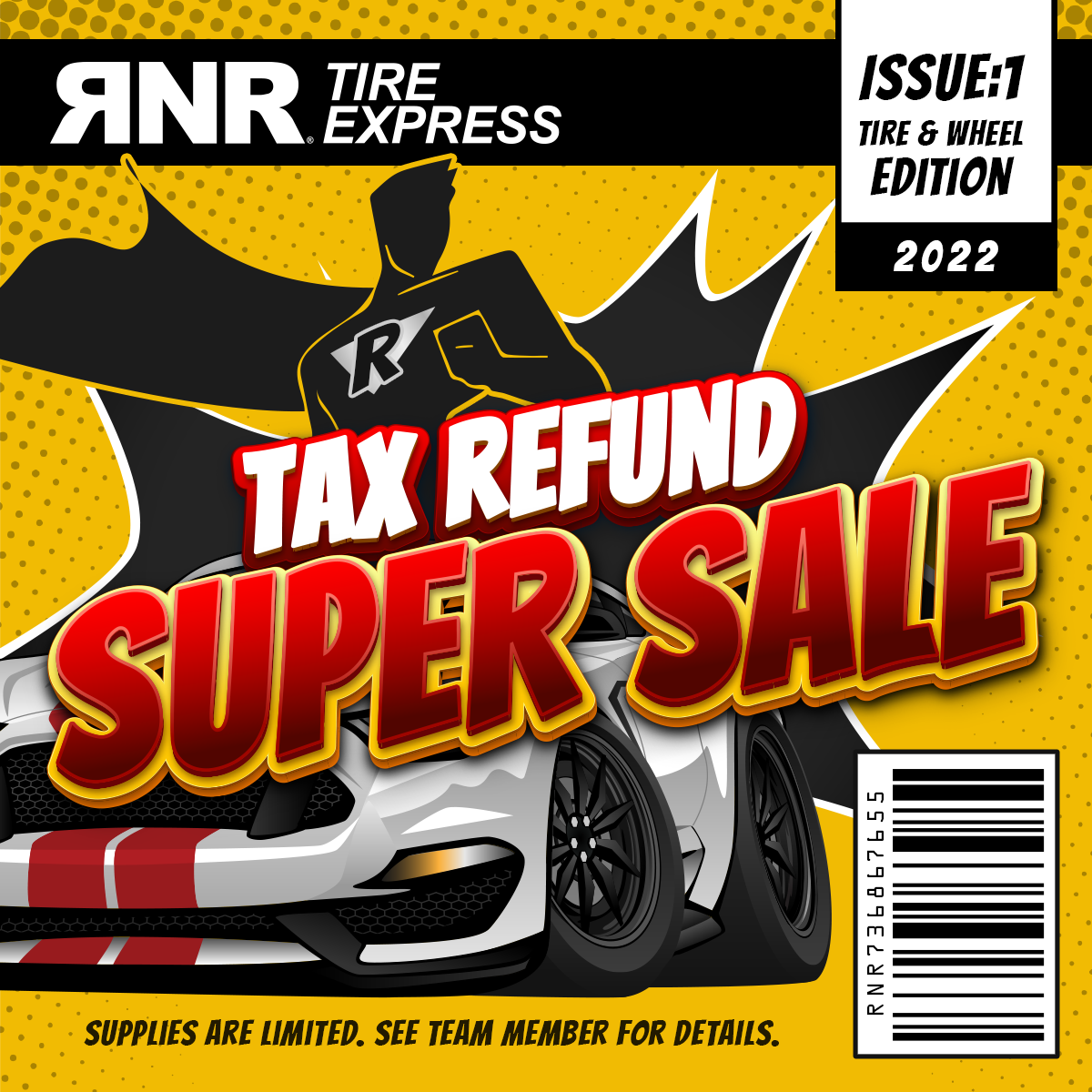 Tax Season Sale 2022 RNR Tire Express