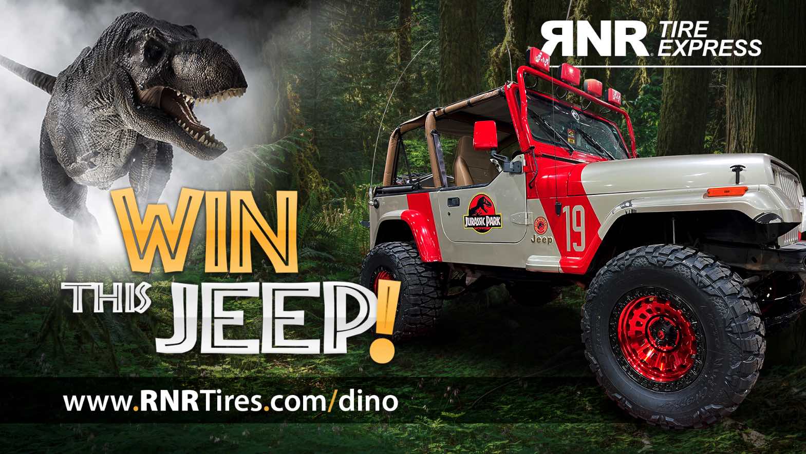 WIN THIS JEEP - Father's Day - RNR Tire Express